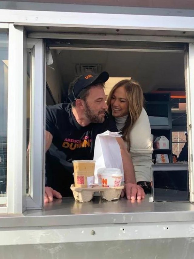 Batman Star Serves Up Coffee Smiles At Dunkin Drive Thru