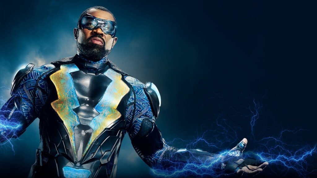 Black Lightning is at number 9 for the race of richest superheroes.