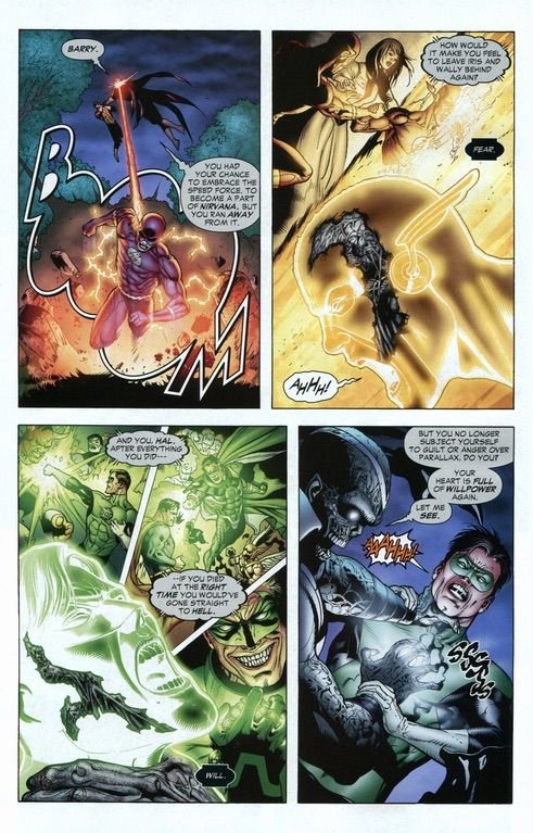 Martian Manhunter mind raped Green Lantern