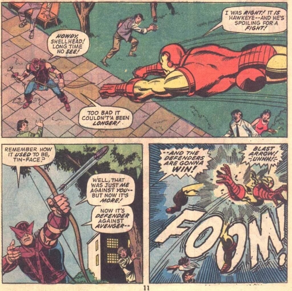 Hawkeye vs Ironman