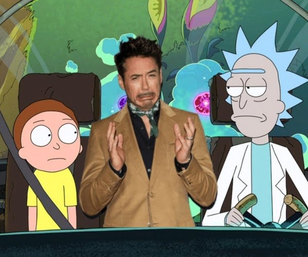 Rick and Morty Agrees With Robert Downey Jr's Joke