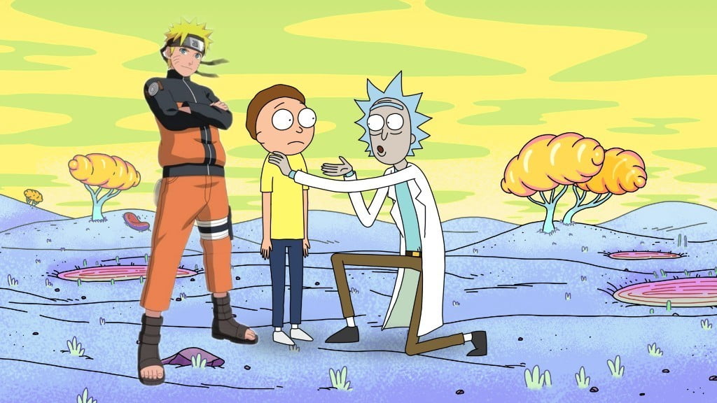 Rick and Morty Naruto Easter Egg In Season 5