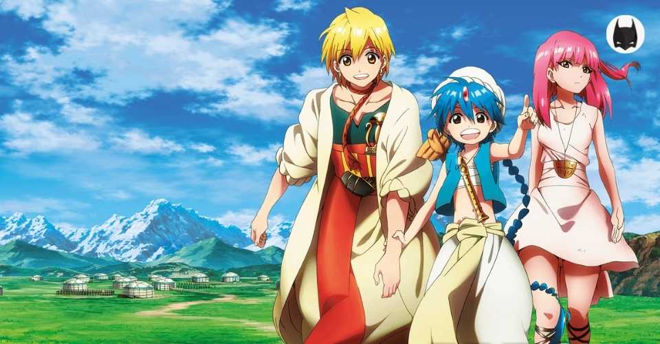 9) Magi: The Labyrinth of Magic - Anime Like The Seven Deadly Sins