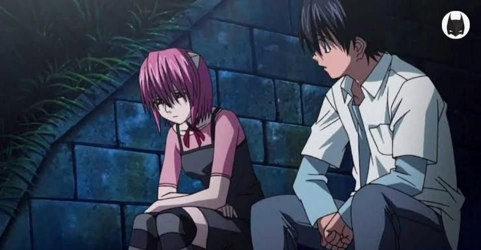 #12 Elfen Lied - Best Emo Anime