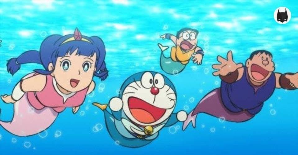 #5 Doraemon Nobita's Great Mermaid Naval Battle - Best Mermaid Anime