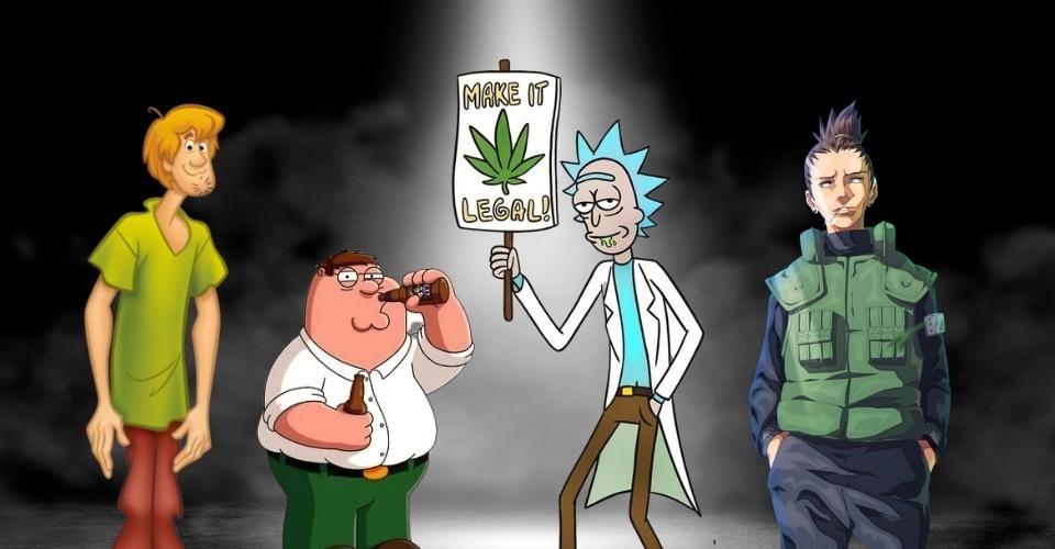 20 Shocking Cartoon Characters Who Are Probably Stoners