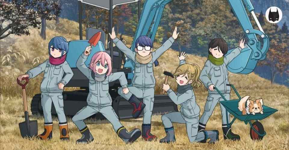 #5 Laid-Back Camp - Best Kawaii Anime