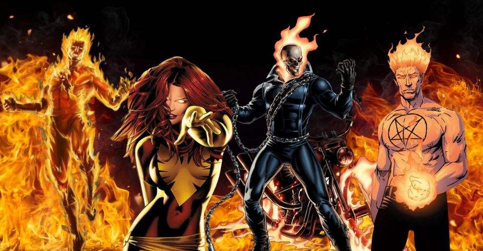 15 Most Powerful Fire Superheroes (Ranked)