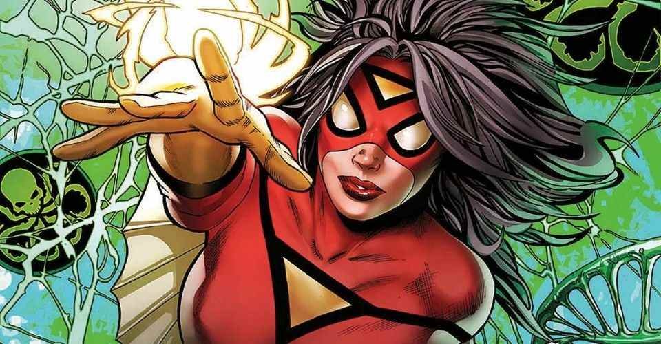 #22 Spider-Woman - Red Superheroes