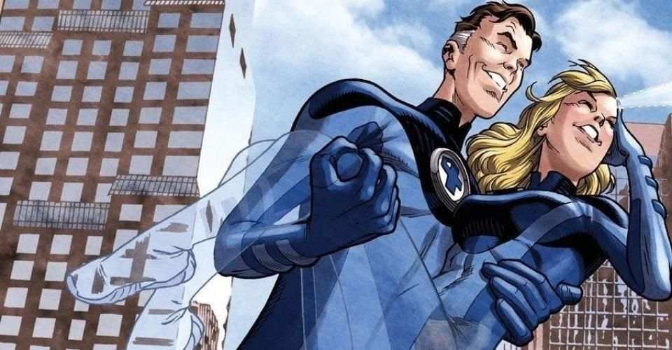 #4 Mr. Fantastic & Invisible Woman - Best superhero couples