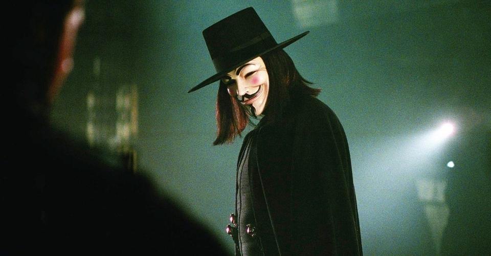 #4 V for Vendetta - Darkest Superhero Movies