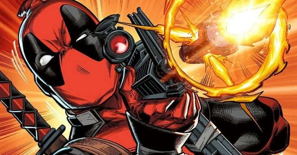#5 Deadpool - Red Superheroes