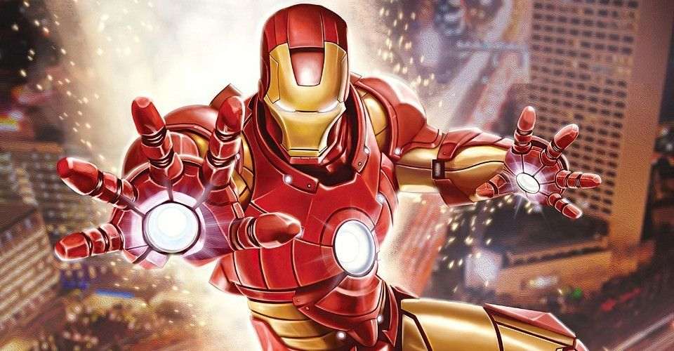 #7 Iron Man - Red Superheroes