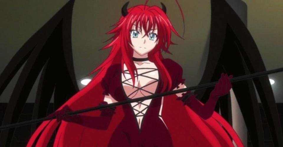 #8 High School DxD - Anime where MC is Demon Lord