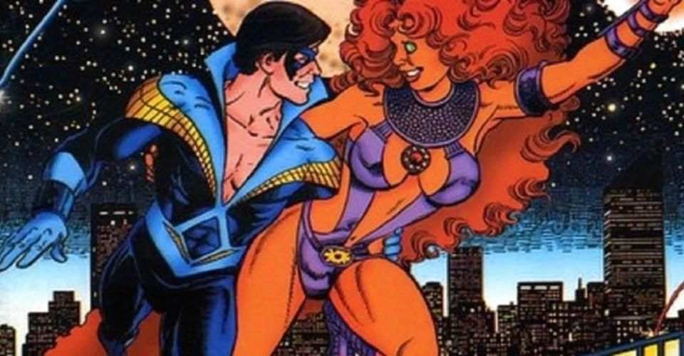 #9 Nightwing & Starfire - Best superhero couples