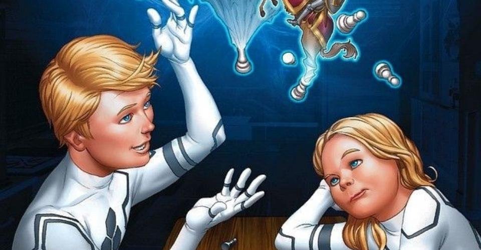 #12 Franklin Richards & Valeria Richards - Superheroes with living parents