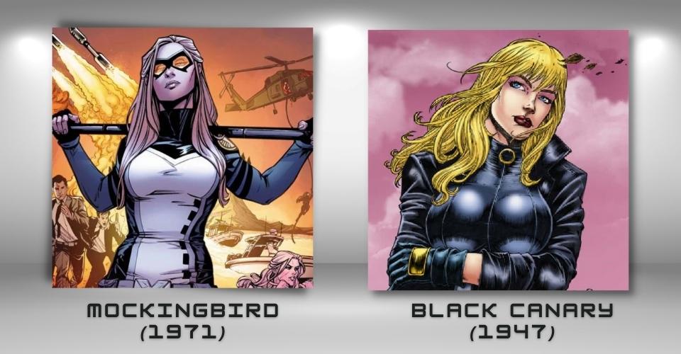 #13 Mockingbird & Black Canary - Marvel, DC Copycats