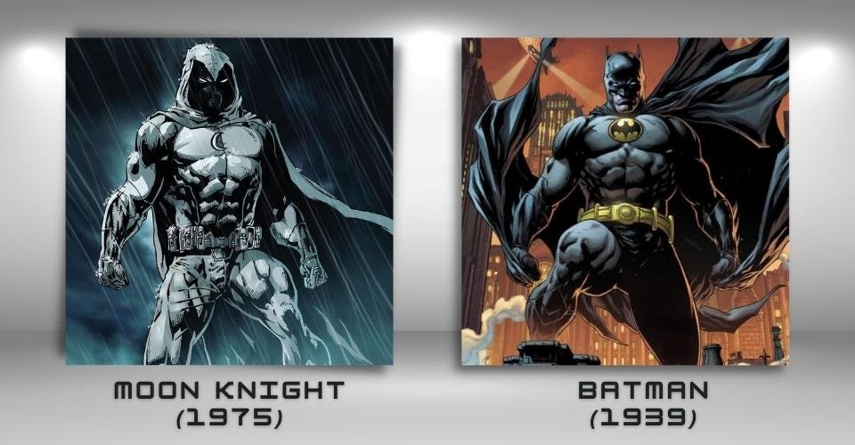 #14 Moon Knight & Batman - Marvel, DC Copycats