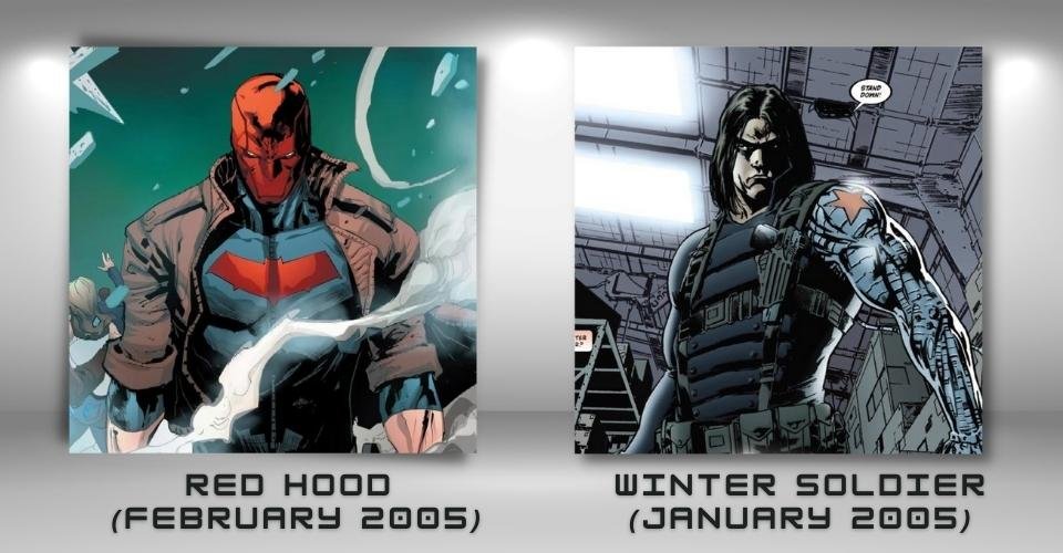 #5 Red Hood & Winter Soldier - Marvel, DC Copycats