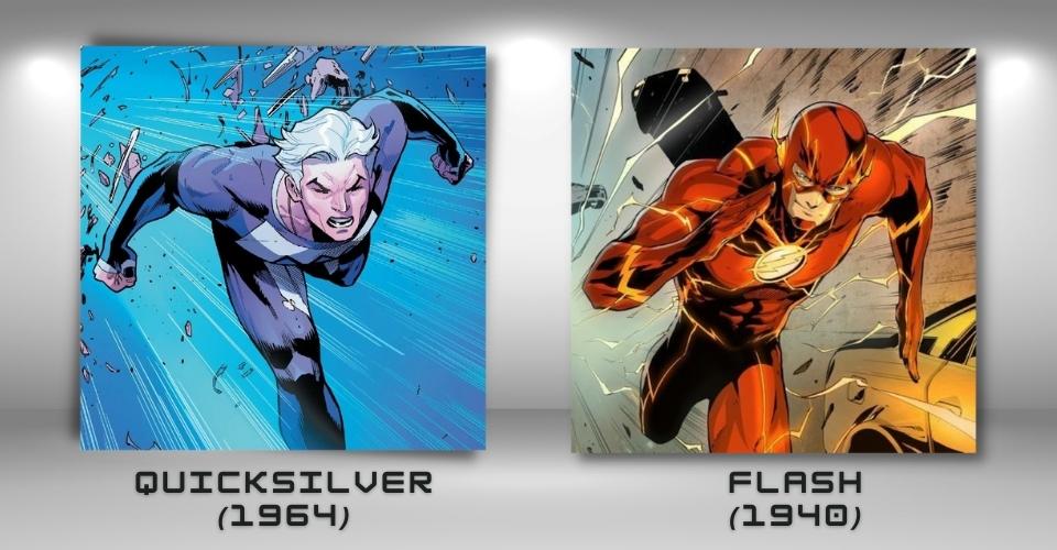 #9 Quicksilver & Flash - Marvel, DC Copycats