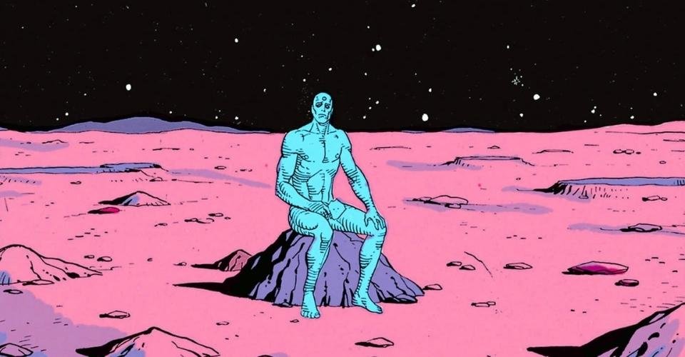 #6 Dr. Manhattan - Comic Book Characters Who Broke The Fourth Wall