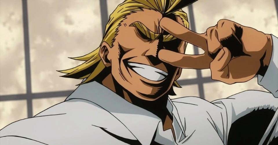 #6 Toshinori Yagi aka All Might - ENFJ Anime Characters