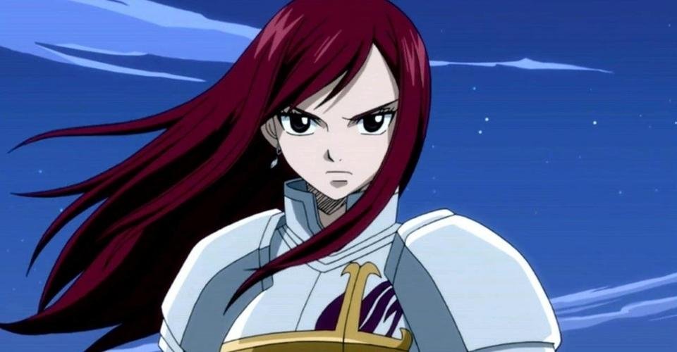 #8 Erza Scarlet - ESTJ Anime Characters