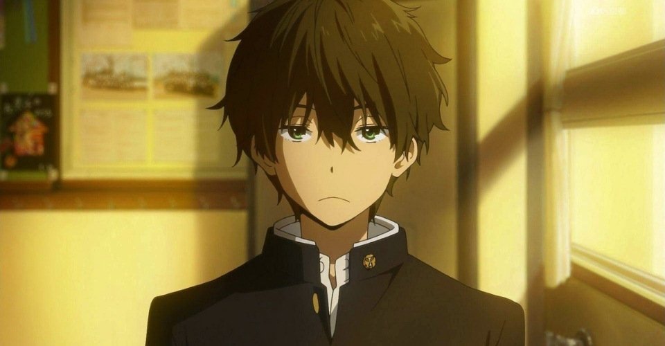 #18 Houtarou Oreki - Smartest Anime Characters