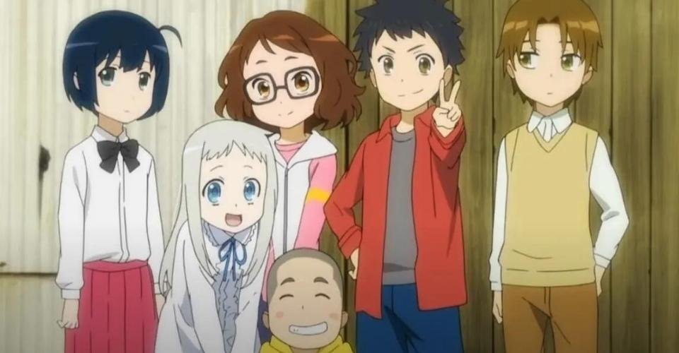 #3 Anohana The Flower We Saw That Day - Anime Series With 12 Episodes Or Less