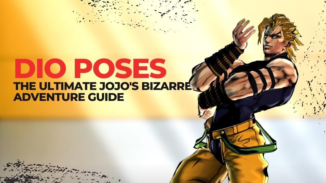 prompthunt: iconic dio pose jojo