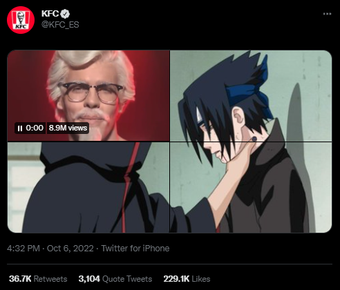 KFC Naruto Meme