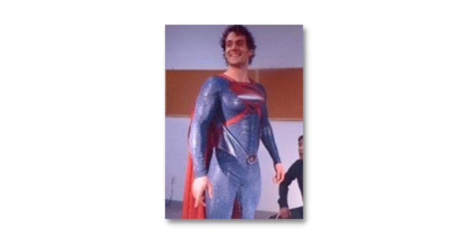 The money shot for all the Henry Cavill fans