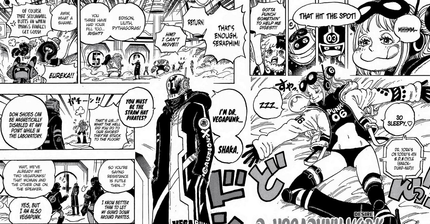 One Piece chapter 1065 (Full Spoilers): New Vegapunks introduced as Ancient  Kingdom revelations made