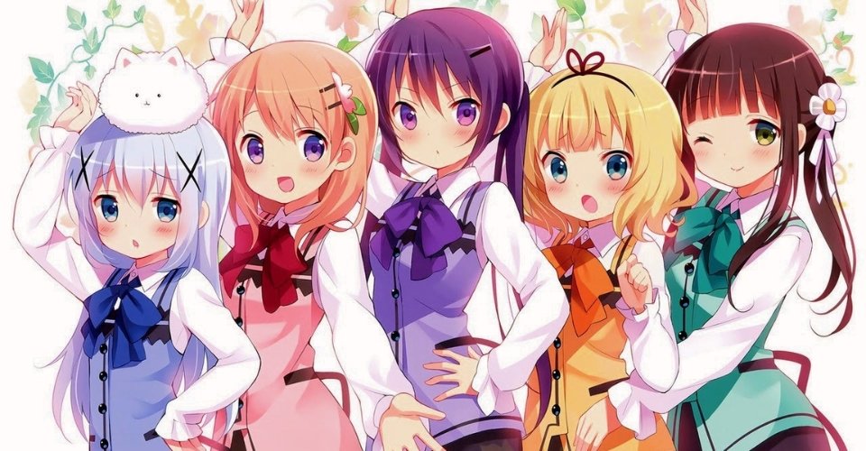 #9 In The Order A Rabbit - Best Loli Anime