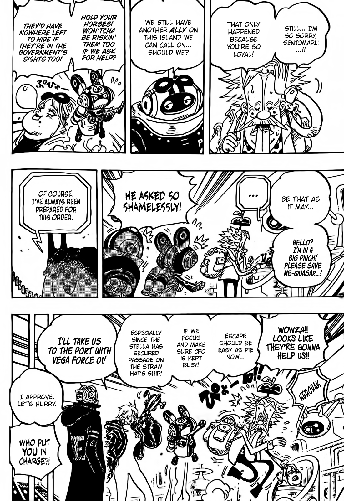 One Piece chapter 1071 spoilers reveal Joy Boy, Egghead, and Kizaru in a  jumble