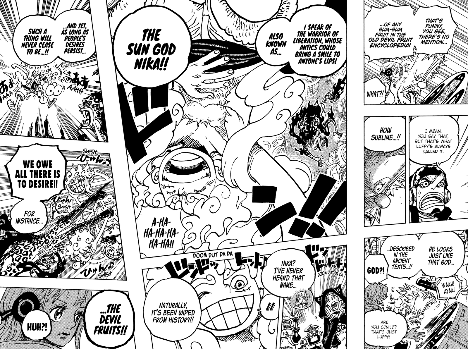 Gear 5 Luffy vs Awakened Rob Lucci and CP0! Vegapunk's Death is Here!? - One  Piece Chapter 1062 - BiliBili