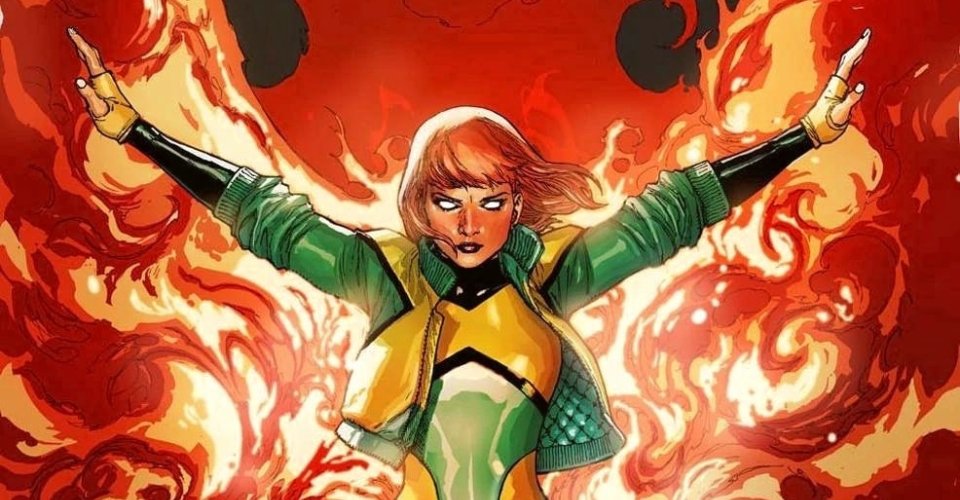 #11 Jean Grey (Phoenix) - Superheroes with wings