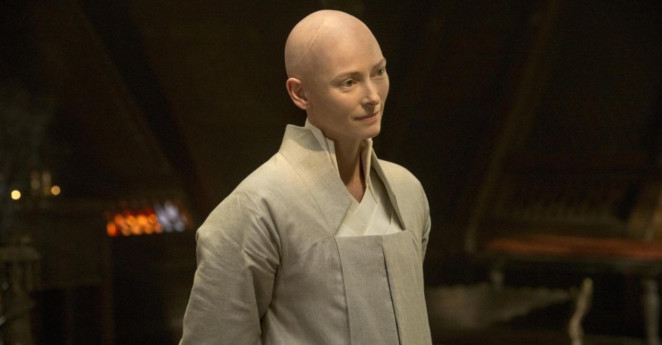 #5 Tilda Swinton - Smartest Marvel Actors