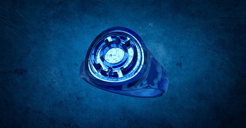 #6 Blue Lantern Ring
