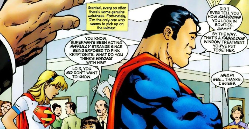 What Does Pink Kryptonite Do To Superman?