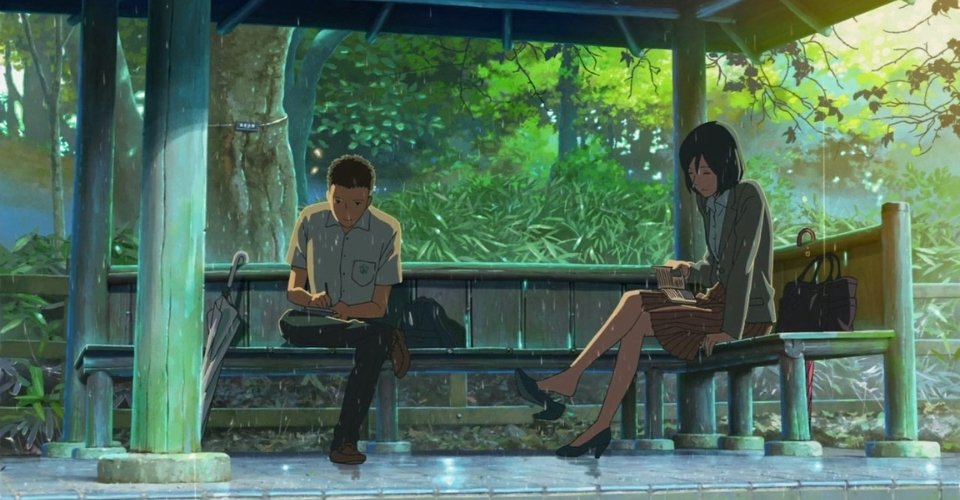 #11 The Garden of Words - Best Anime about Art