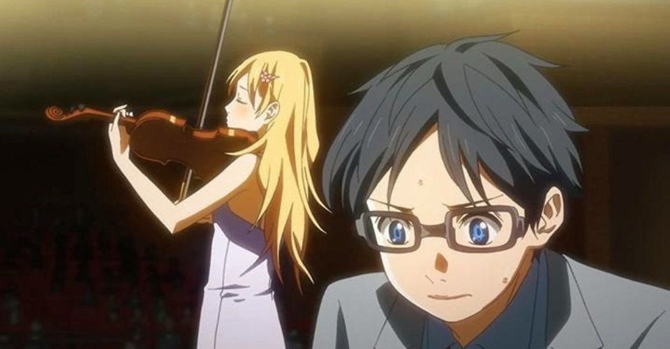 #2 Your Lie in April - Best Anime about Art