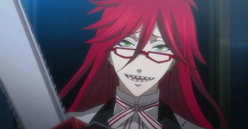 #21 Grell Sutcliff - Best Red-Haired Anime Characters
