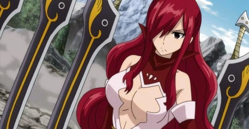 #3 Erza Scarlet - Best Red-Haired Anime Characters