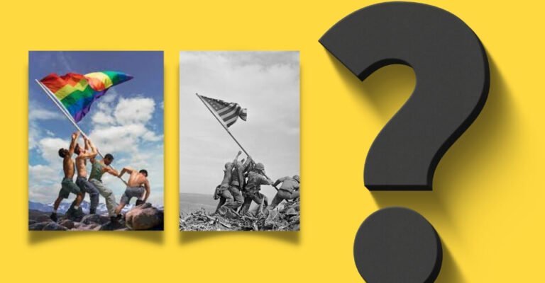 Is the Iwo Jima Pride Flag Real