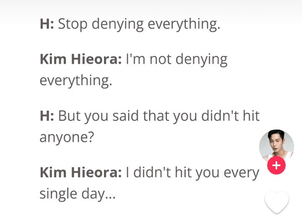 Hieora Apologizing to Bullying Victims chat revealed