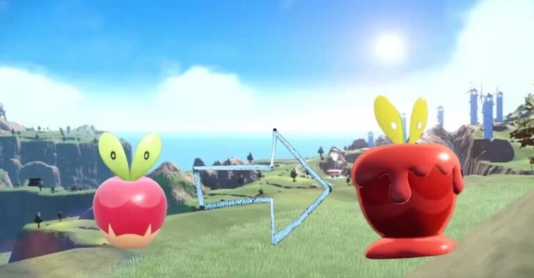 How to Evolve Applin into Dipplin in Pokémon Scarlet and Violet DLC?
