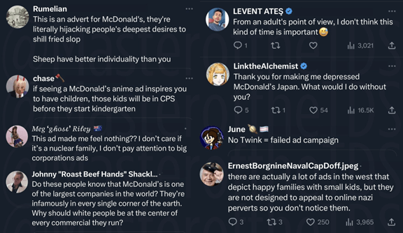 Social Media Reactions To The News Japanese McDonald's Anime Ad.