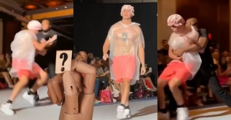 Why Did a YouTube Prankster Walk on Paris Fashion Week Show Dressed in a Trash Bag?