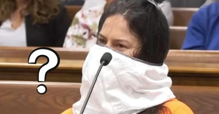 Why Is Killer Taylor Schabusiness Wearing a Mask? What Is a Spit Hood?